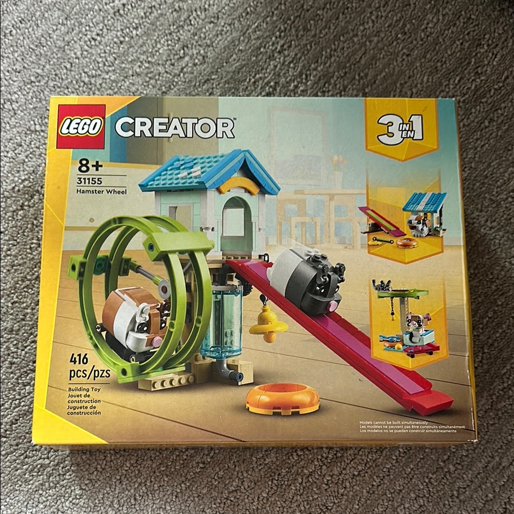 Lego Green and Blue Building Set with 3-in-1 Creativity